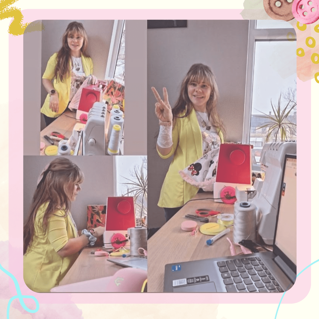 Iedvesmas stāsts: Kā Undīne no nulles izveidoja savu sirsnīgo zīmolu "Poga podziņa" - Šarlotes audumi