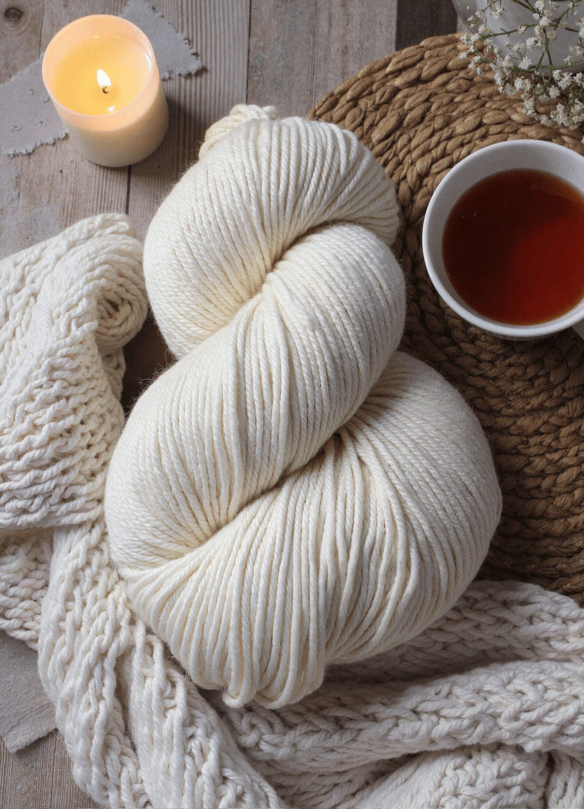 100% Austālijas aitu vilna | nekrāsota - 200m 100g