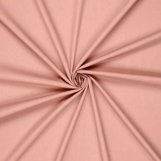 100% Kokvilnas audums - retro rozā 220cm 125 g/m²