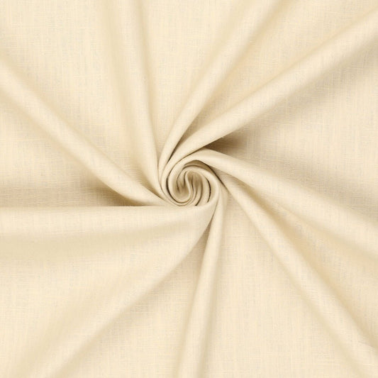Attēls ar 100% Lina audums - gaišu smilšu tonis 230 g/m² – pieejams Šarlotes audumi