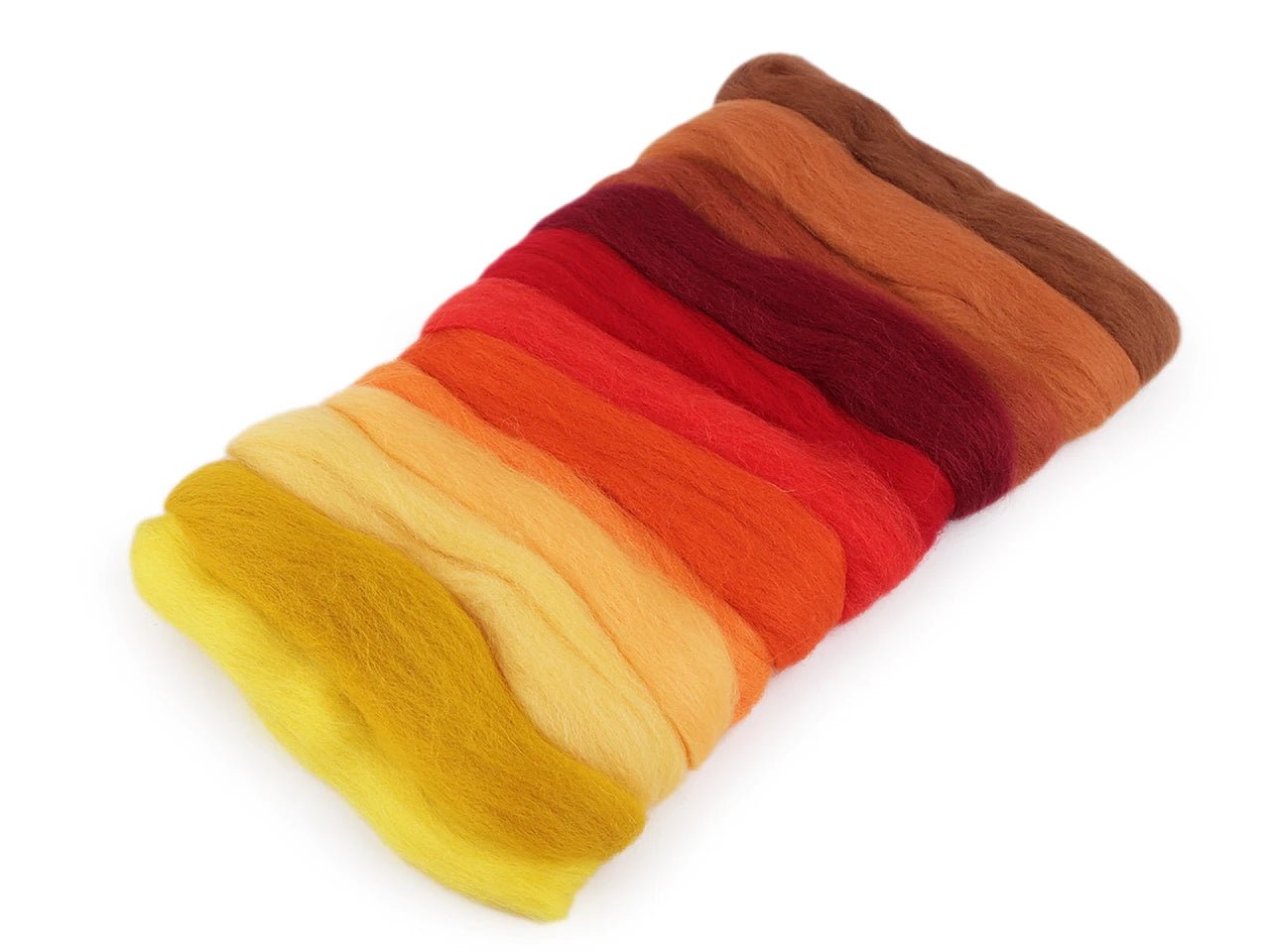 100% MERINO vilna filcēšanai (kārsums) - 50g mix