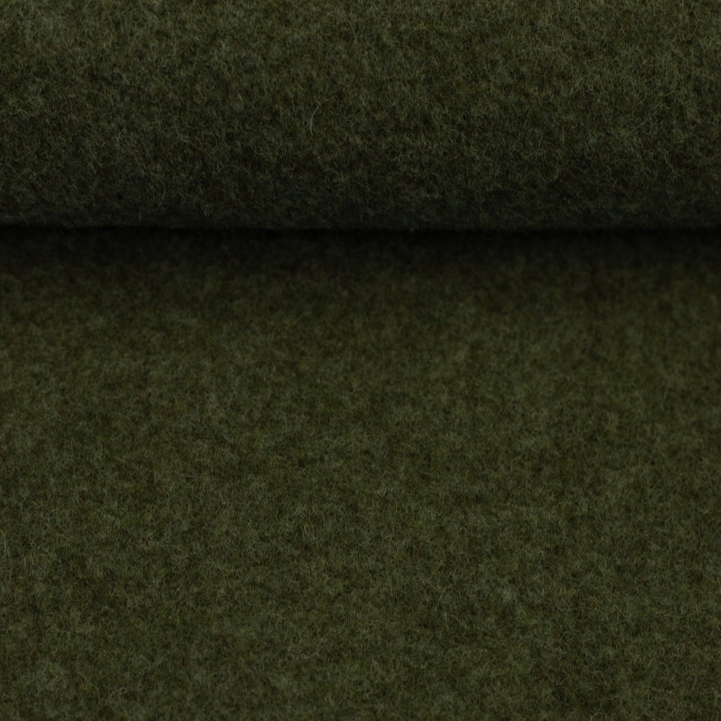 100% Vilnas audums - meža zaļš melanžs 290 g/m²