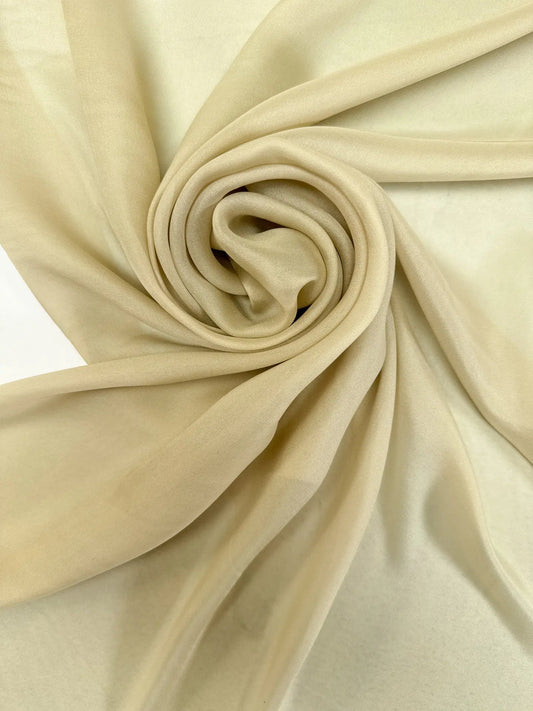 100% Zīda satīns - šampanietis 35 g/m²