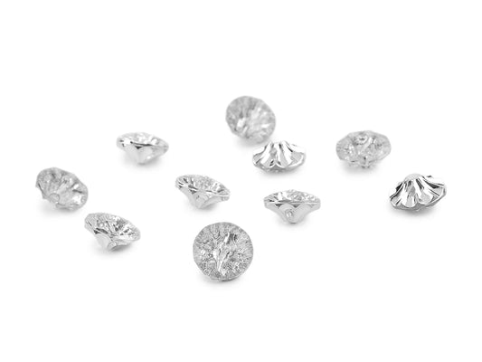 Kristāla pogas ar kājiņu (dažādi izmēri)