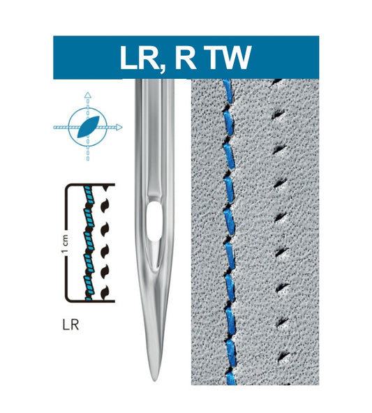 Nõelad SCHMETZ 134 LR tööstuslikele õmblusmasinatele – nahale (10 tk)