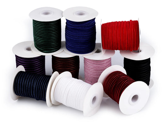 Sametpael 3 mm |pakendis 5 m|erinevates värvides