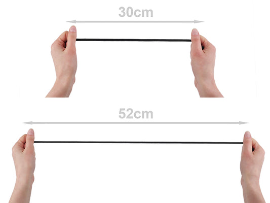 Gumija, 6 mm – rullis 126 m