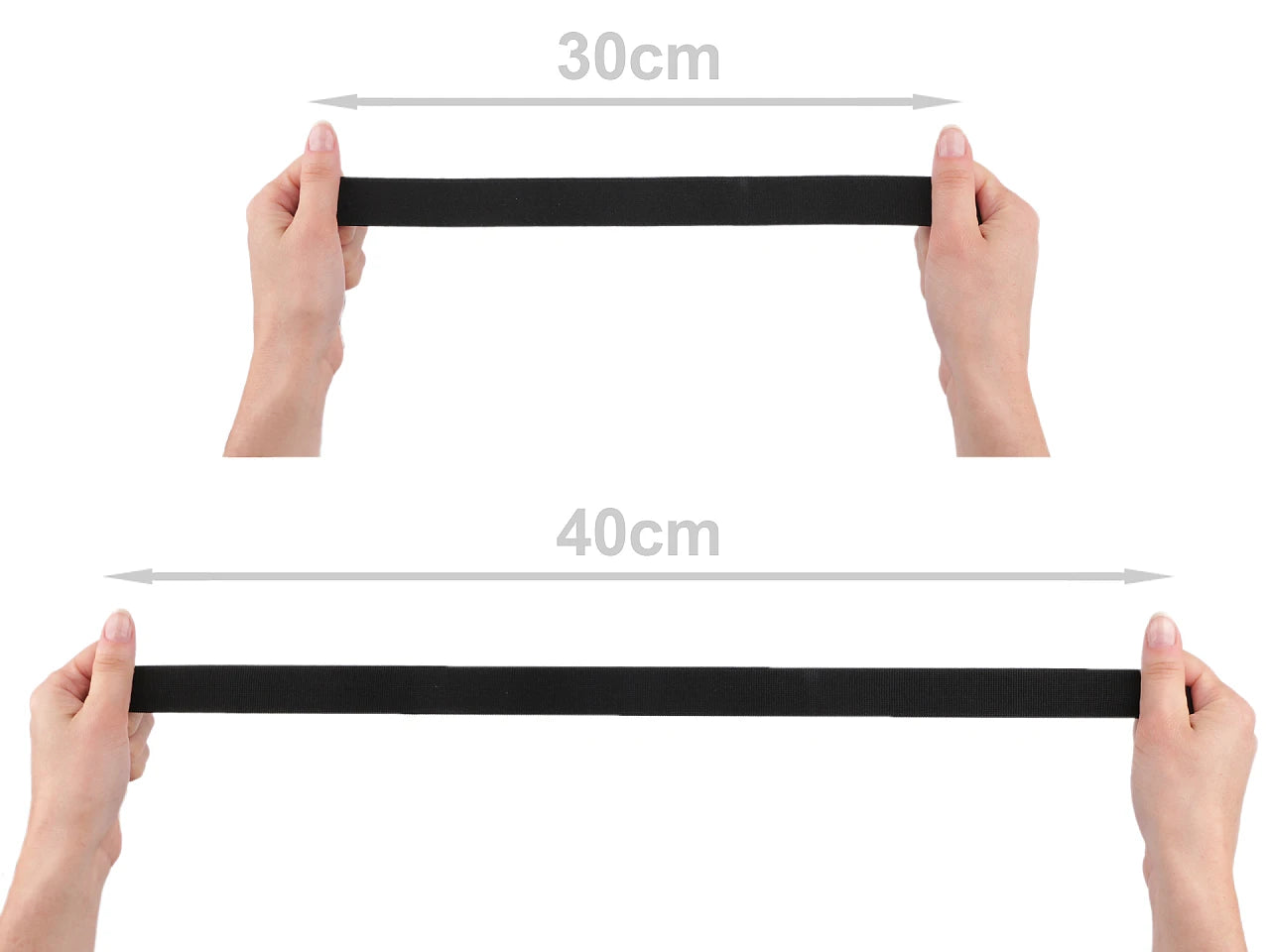 Soft 25 mm Elastic | Elastic For Sewing Clothes - Fuchsia (2 m Pack)