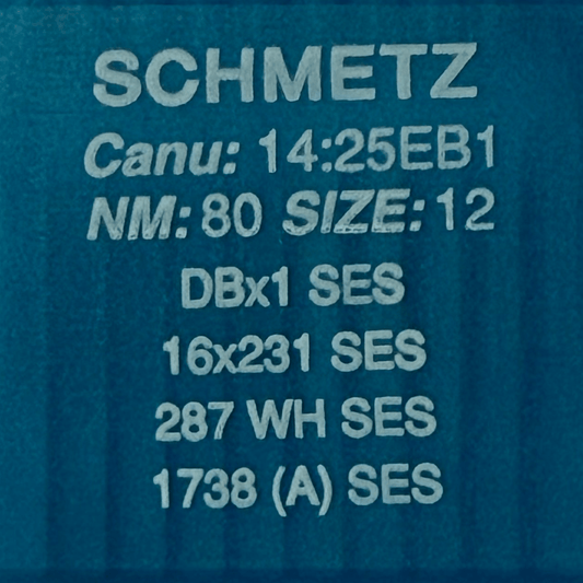 Adatas rūpnieciskajām šujmašīnām SCHMETZ DBx1 SES – trikotāžai un sporta apģērbam (10gab.)