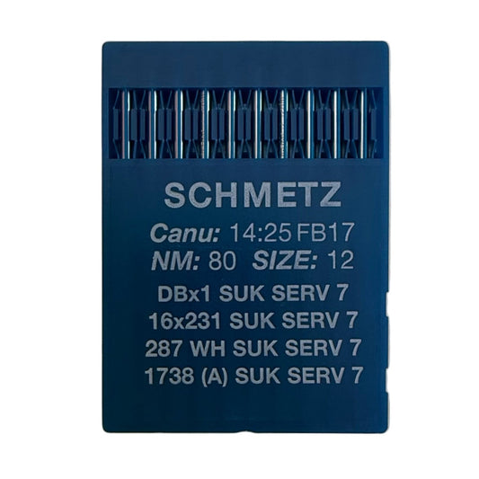 Adatas rūpnieciskajām šujmašīnām SCHMETZ DBx1 SUK SERV 7 – trikotāžai, džinsam un elastīgiem materiāliem (10gab.)