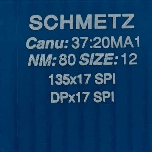 Attēls ar Adatas rūpnieciskajām šujmašīnām SCHMETZ DPx17 SPI – blīviem un plāniem audumiem (10gab.) – pieejams Šarlotes audumi