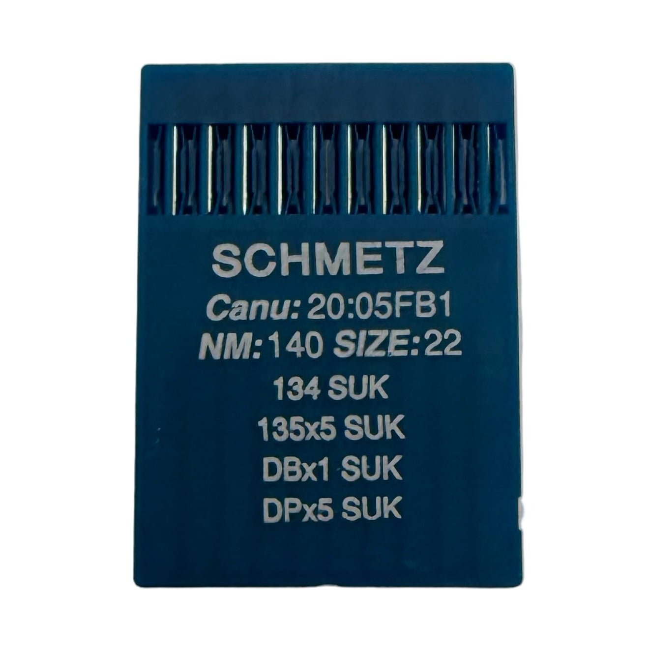 Attēls ar Adatas rūpnieciskajām šujmašīnām SCHMETZ DPx5 SUK – trikotāžai un džinsam (10gab.) – pieejams Šarlotes audumi