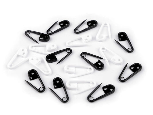 Attēls ar Adīšanas marķieri melnbalti - komplektā 20 gb – pieejams Šarlotes audumi