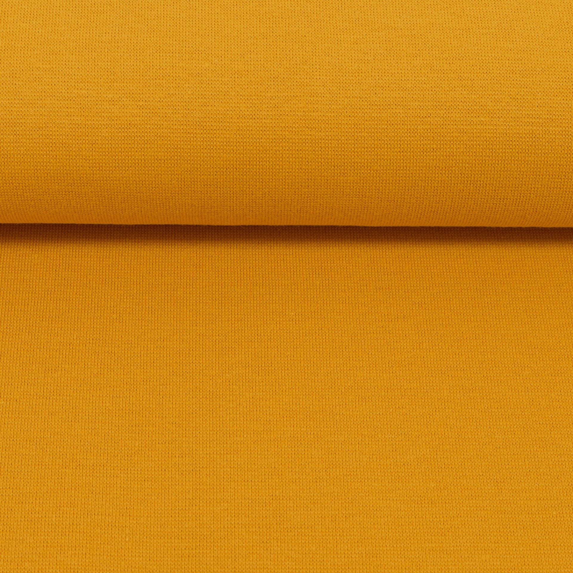 Auduma apdares mala | manžete - tumši dzeltena 240 g/m²