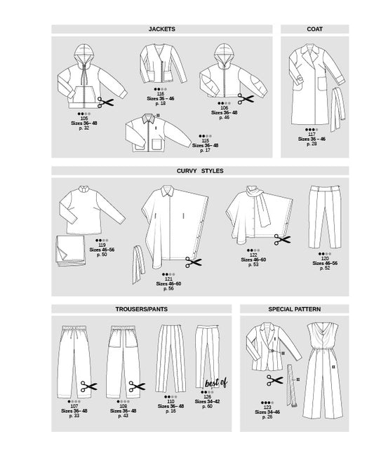 Burda Style 11/2026 – õmblusajakiri lõigetega | november 2026