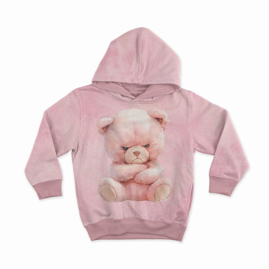 Cilpiņtrikotāžas panelis 40x50 cm - piktais lācēns 250 g/m²