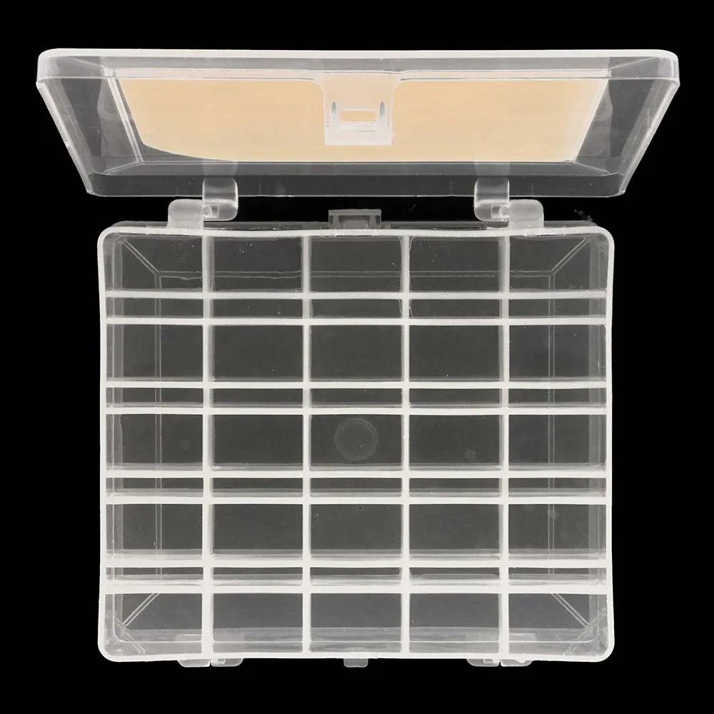 Divpusēja spolīšu kastīte (50 spolītēm) Milward – 12x11 cm