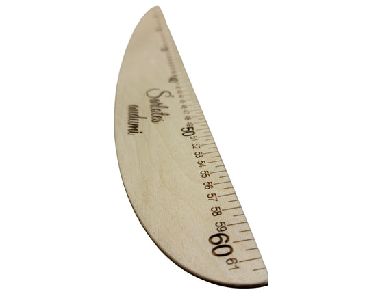 Attēls ar Drēbnieku lineāls | lekāls ar izliekumu A - 1 – pieejams Šarlotes audumi