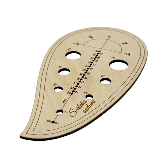 Attēls ar Drēbnieku lineāls | lekāls ar izliekumu A - 2 – pieejams Šarlotes audumi