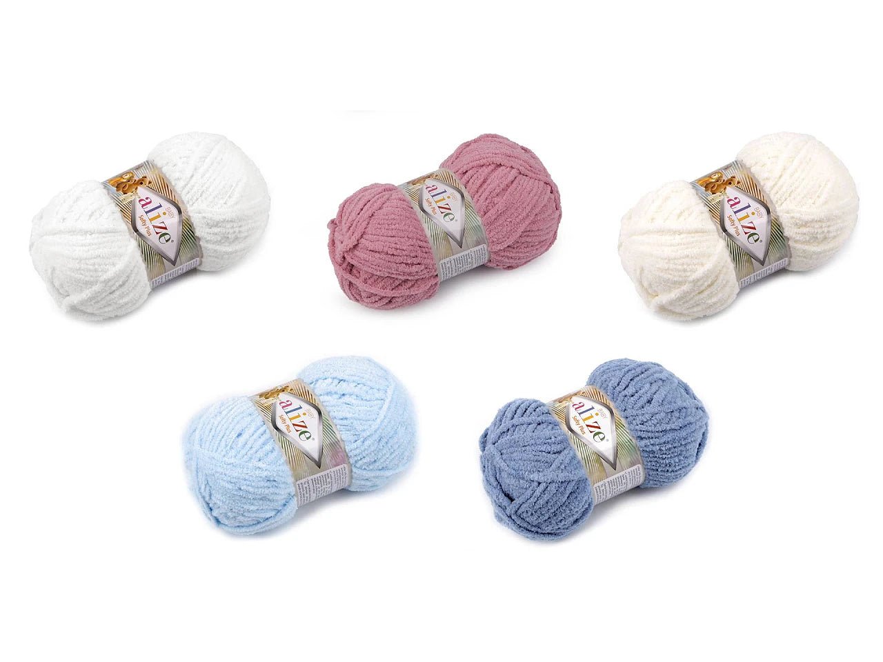 Dzija Alize Softy Mega dzija | 100% mikropoliesters | 100 g – 70 m