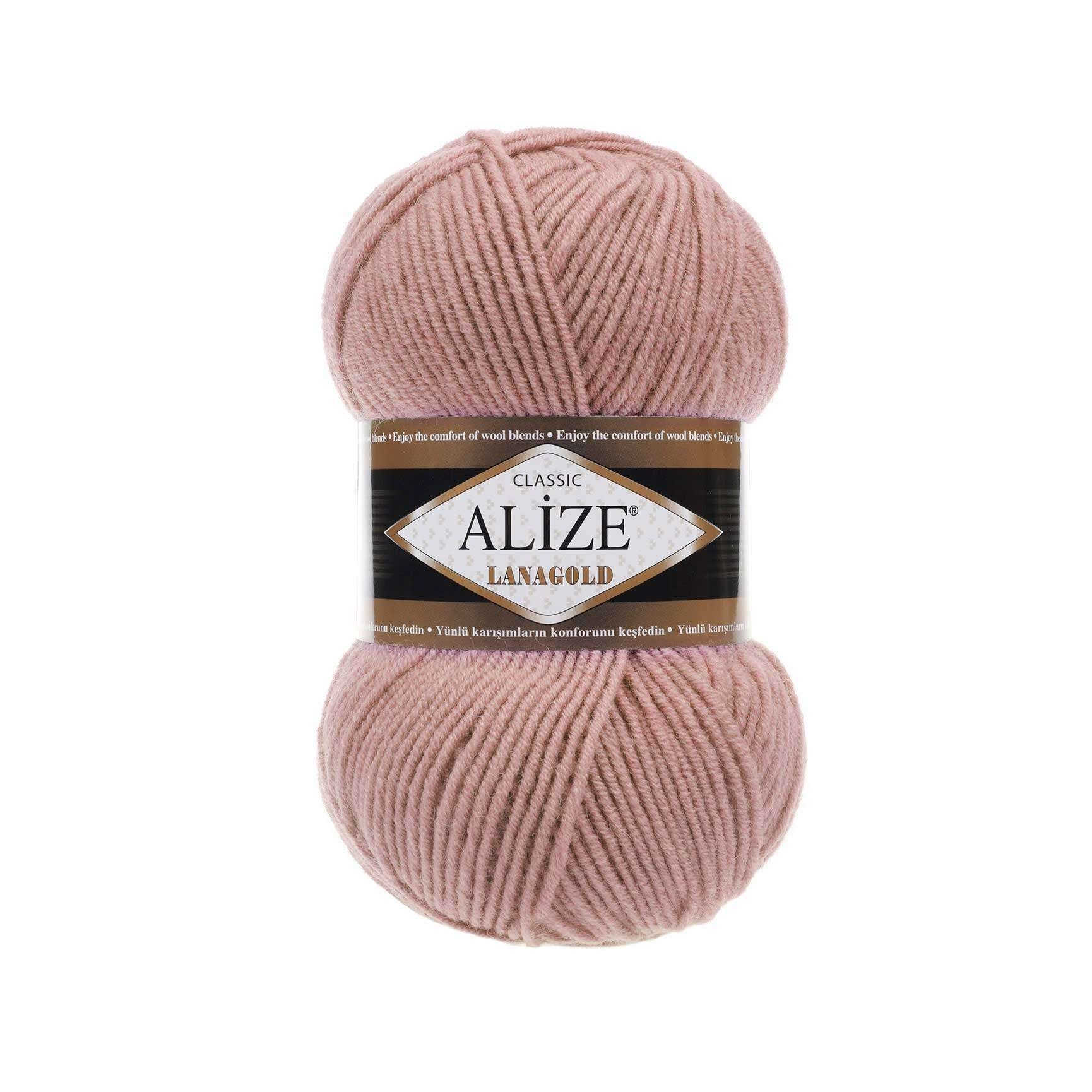 Attēls ar Dzijas Alize Lanagold 800 - 100g / 730m – pieejams Šarlotes audumi