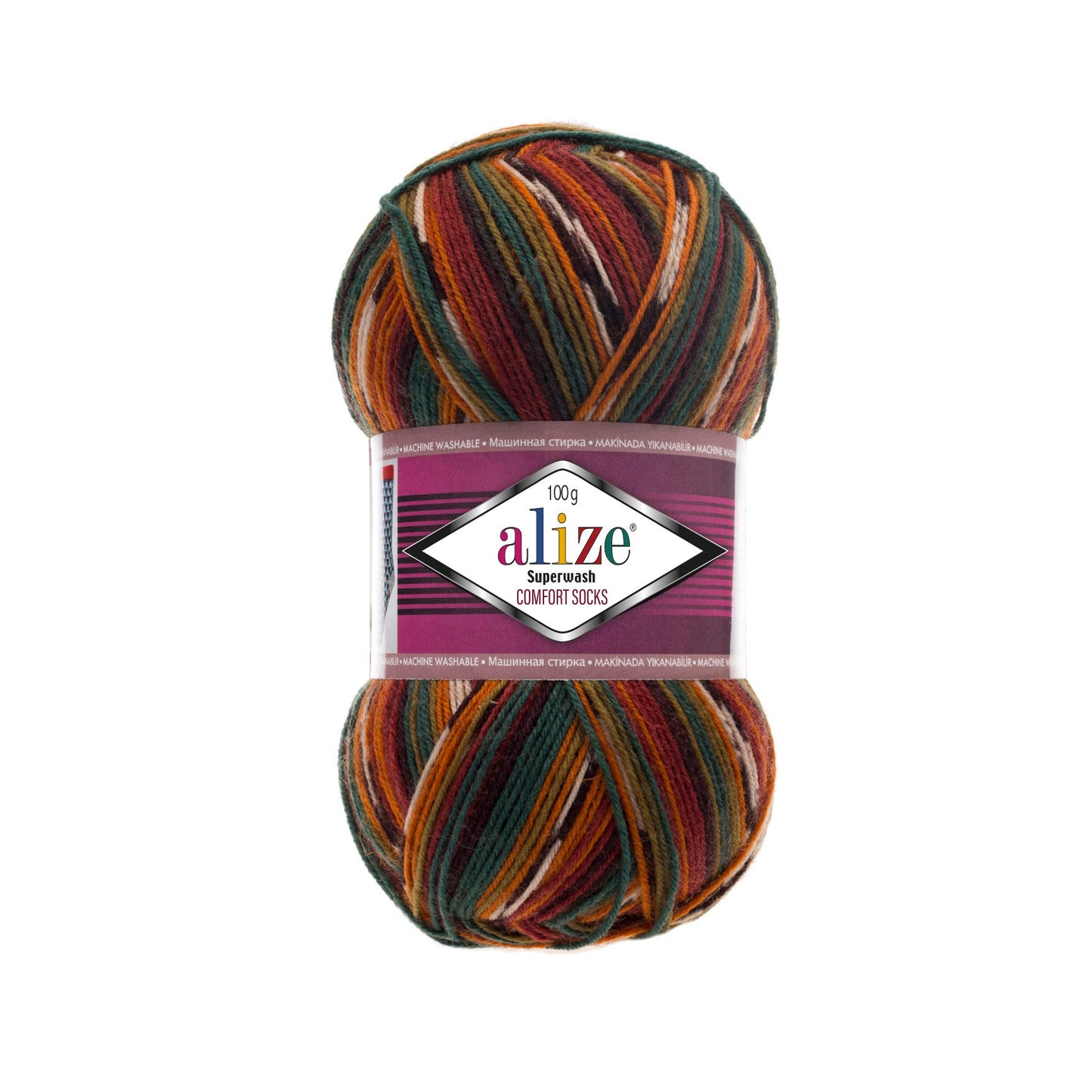 Attēls ar Dzijas Alize Superwash Comfort - 100g / 420m – pieejams Šarlotes audumi