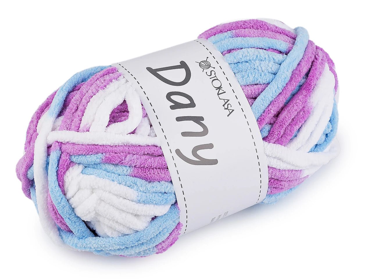 Attēls ar Dzijas Dany - plīša dzija - 100g / 38 m – pieejams Šarlotes audumi