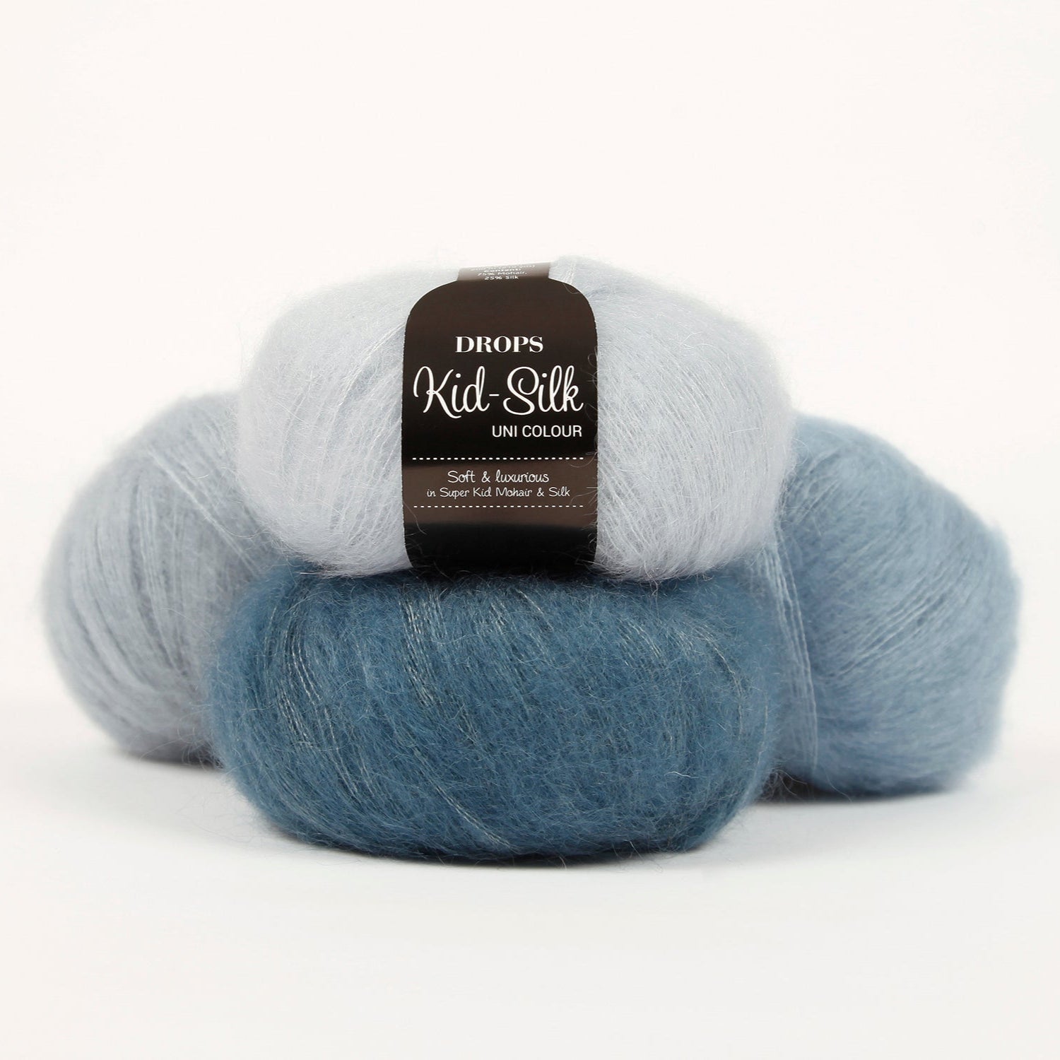 Dzijas DROPS Kid - Silk - 25g / 210 m