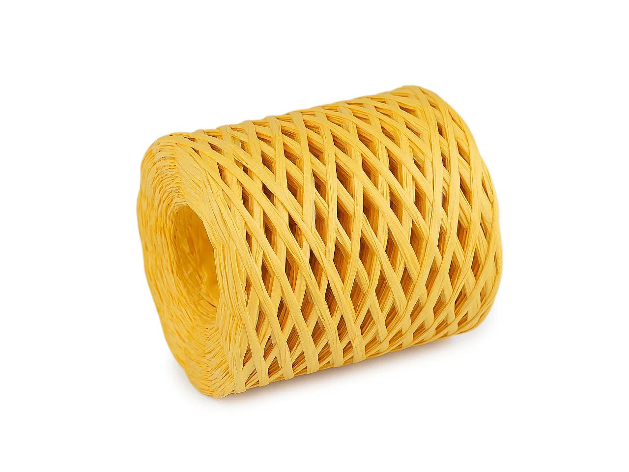 Image of Raffia yarn | paper strips for knitting and crocheting - 200m – available at Šarlotes audumi