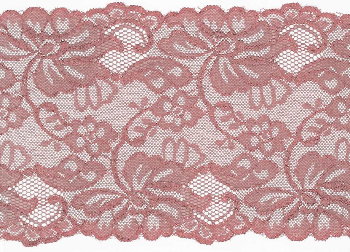 Elastīgā mežģīne - 15 cm - vecrozā