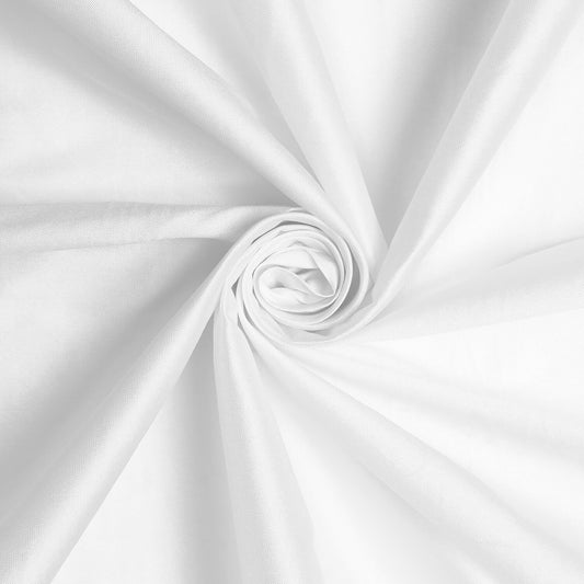 Attēls ar Elastīgs oderes audums - balts 80 g/m² – pieejams Šarlotes audumi