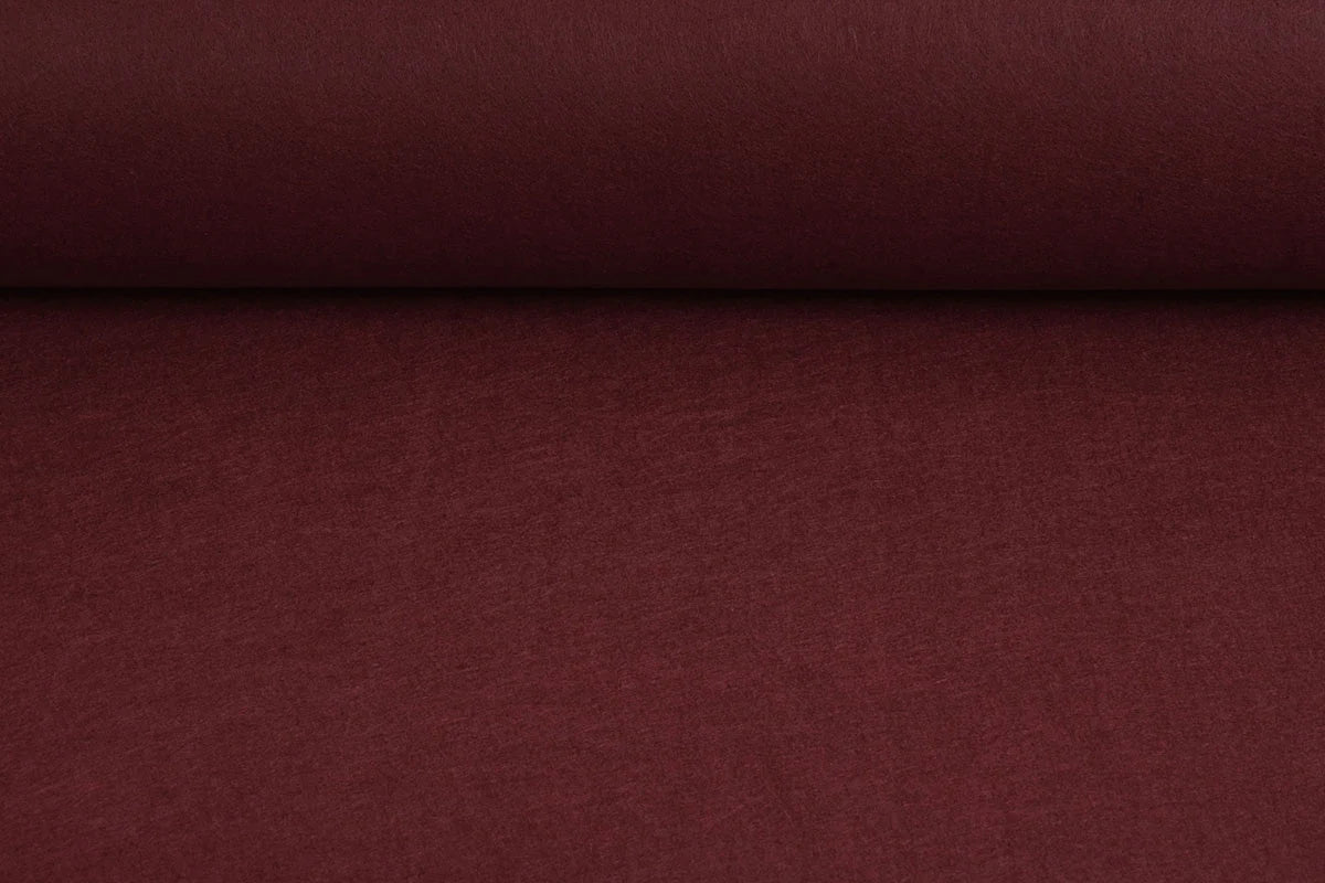 Filca audums ruļļos, mīksts, 1mm - bordo 220 g/m²