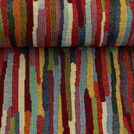 Gobelēns - krāsainas līnijas 330 g/m²