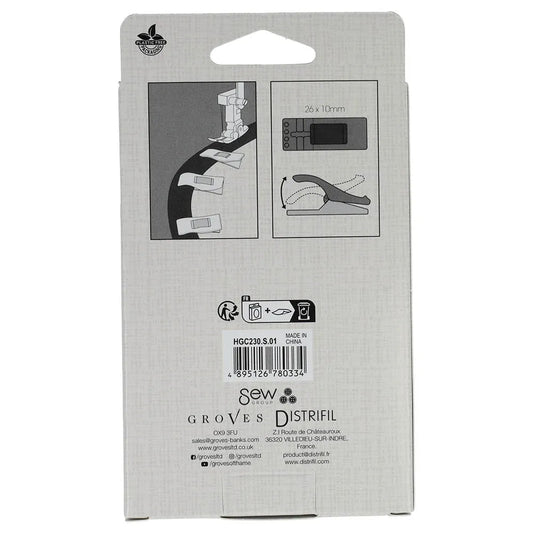 Image de pince à tissu Hobby Gift Create QuiltClip 26x10 mm, 30 pièces – disponible chez Šarlotes audumi