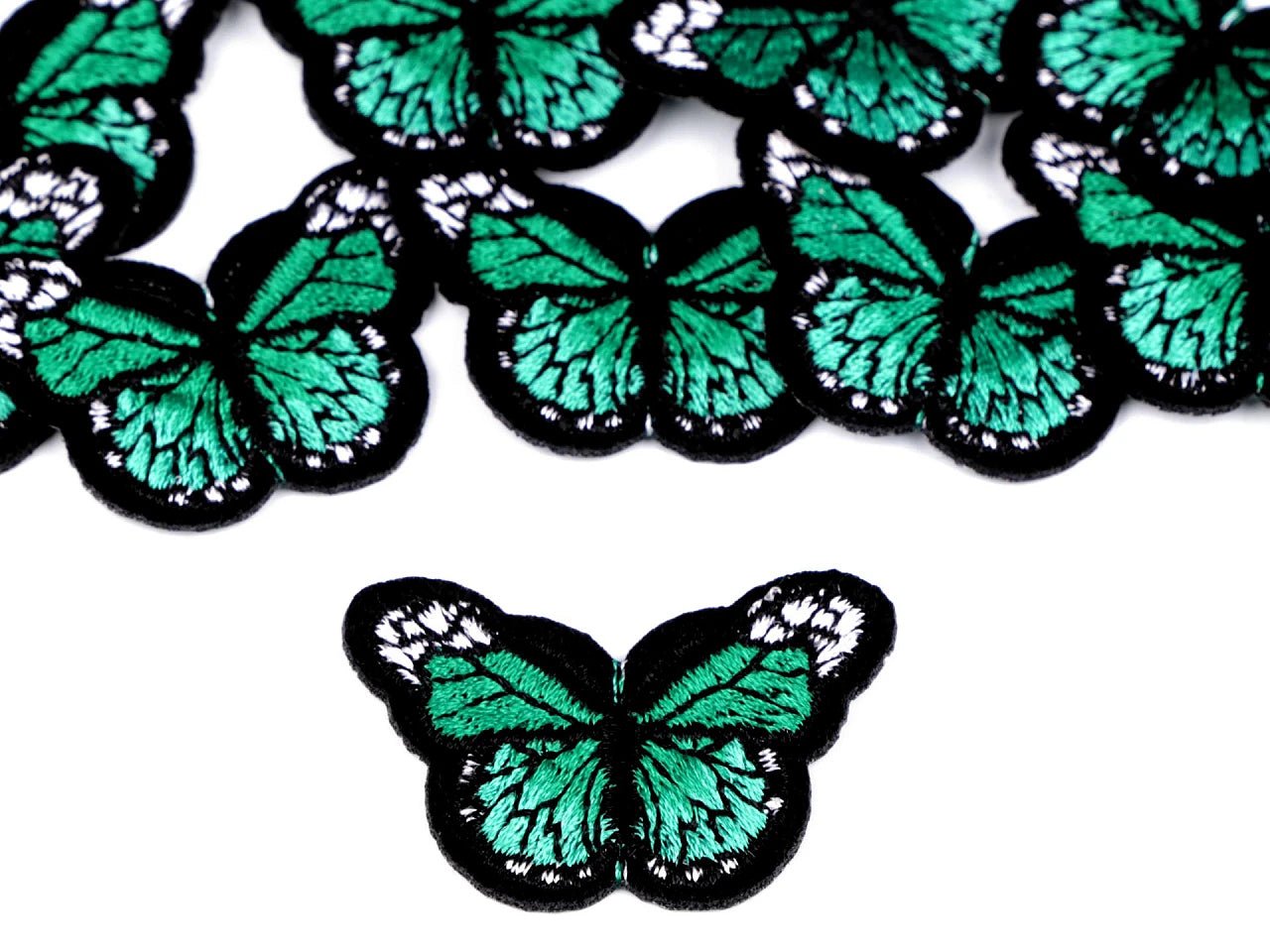 Ielāps uzgludināms Tauriņš | 4,3 mm x 29 mm | dažādi toņi