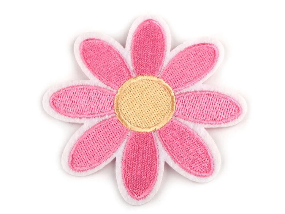 Ielāps uzgludināms Zieds| 8,5 cm | dažādi toņi