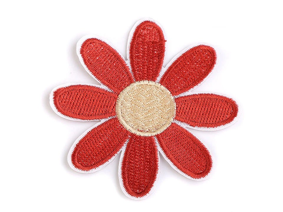 Ielāps uzgludināms Zieds| 8,5 cm | dažādi toņi