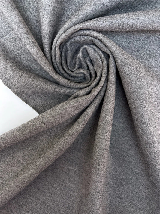 Itālijas trikotāžas audums | 87% vilna | 8% poliesters | 5% elastāns | 430 g/m² | 120 cm