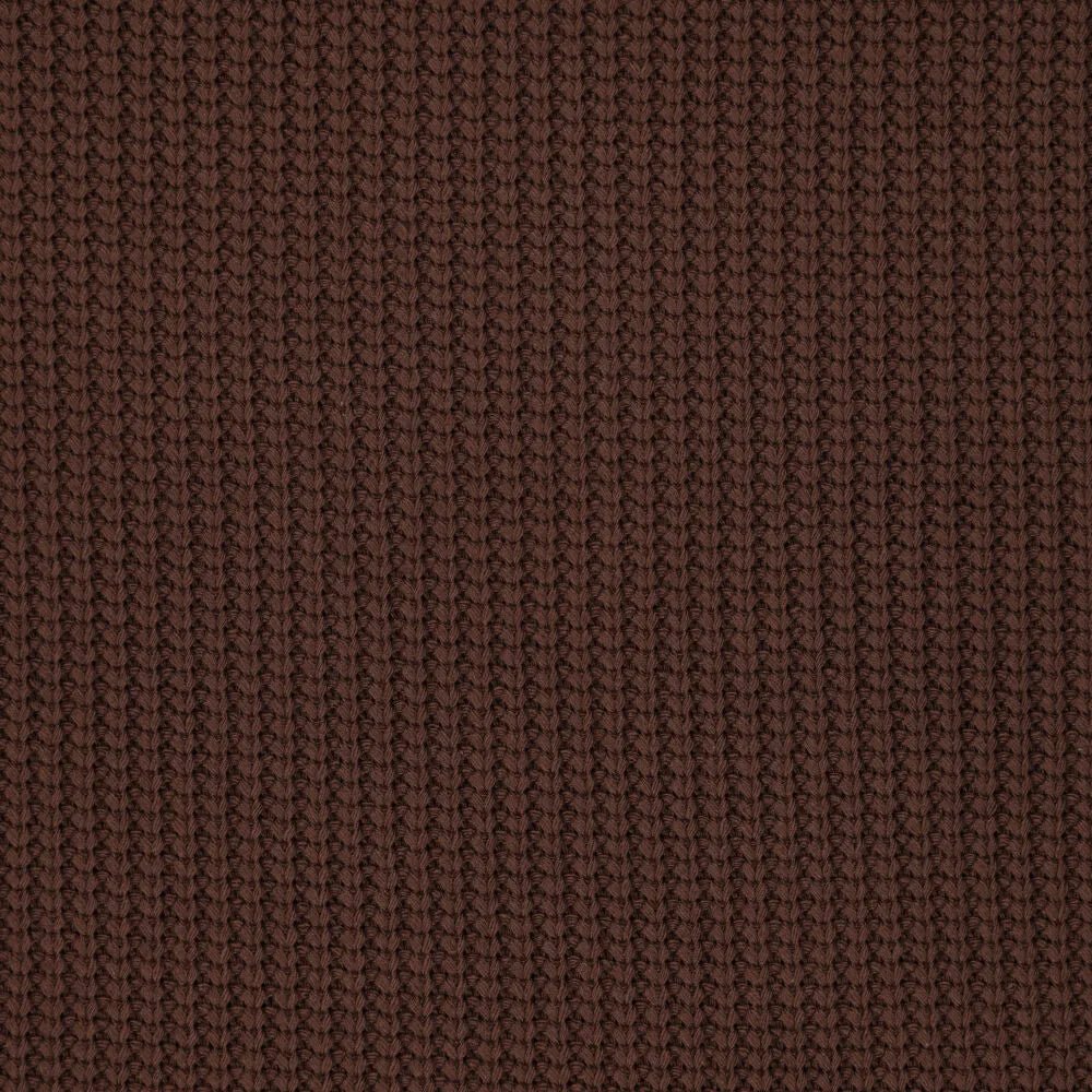 Attēls ar Kokvilnas adījums - šololādes tonis 500 g/m² – pieejams Šarlotes audumi