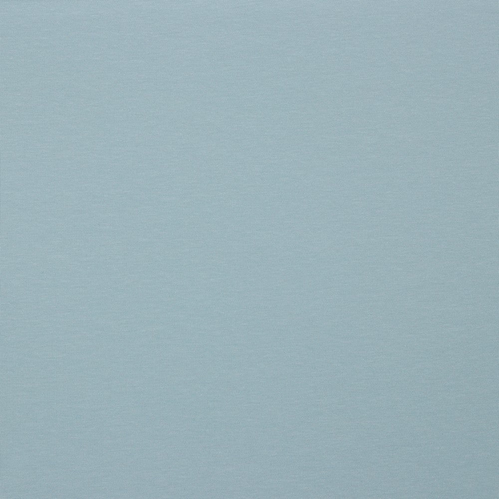 Kokvilnas cilpiņtrikotāža - debesu zila 235 g/m² (GOTS sertif.)