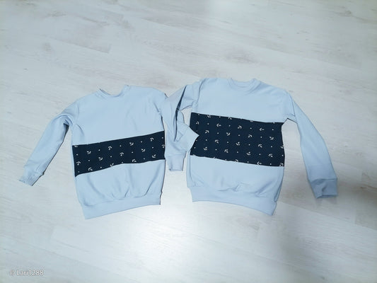 Kokvilnas cilpiņtrikotāža - debesu zila 235 g/m² (GOTS sertif.)