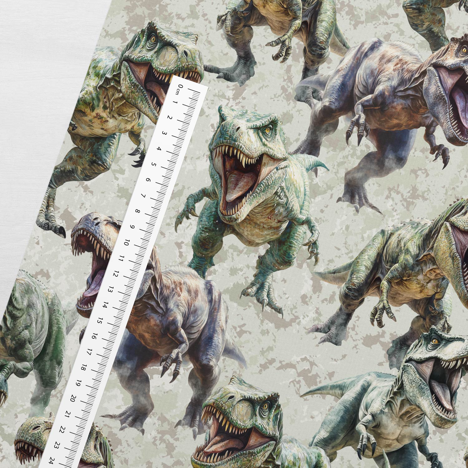 Kokvilnas cilpiņtrikotāža - T - rex 250 g/m²