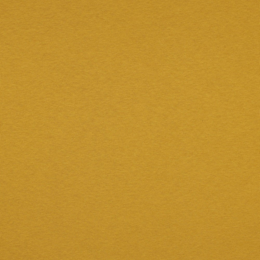 Kokvilnas siltināta trikotāža - sinepju 285 g/m²