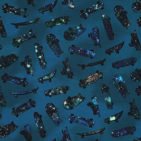 Kokvilnas trikotāža - skeitbordi 200 g/m²