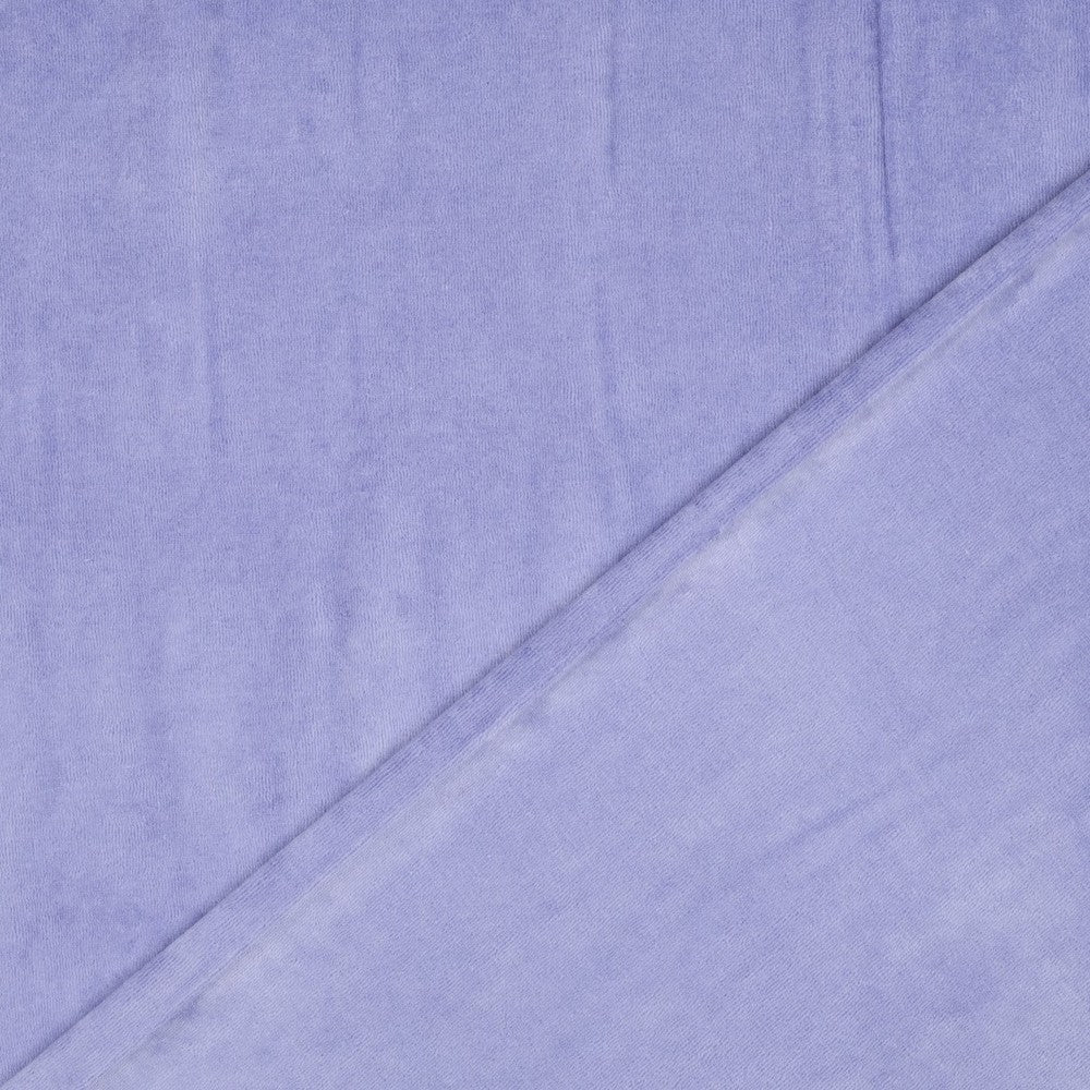 Kokvilnas velūrs - lillā 250 g/m²