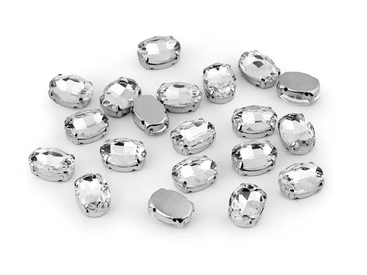 Kristāli piešujami| 10×14 mm, 20 gab.