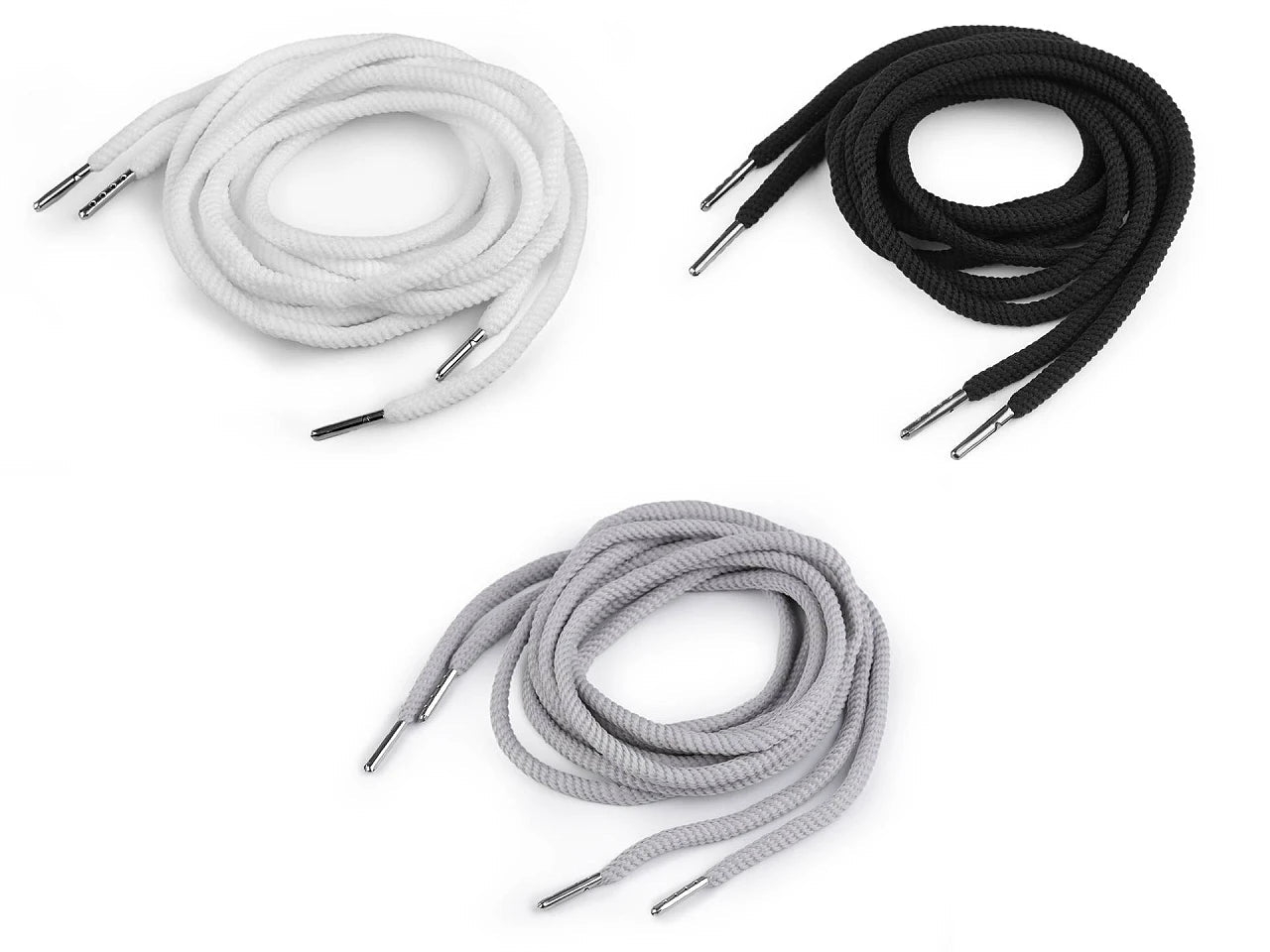 Kurpju šņores| džemperu auklas, garums 130 cm| Dažādu krāsu