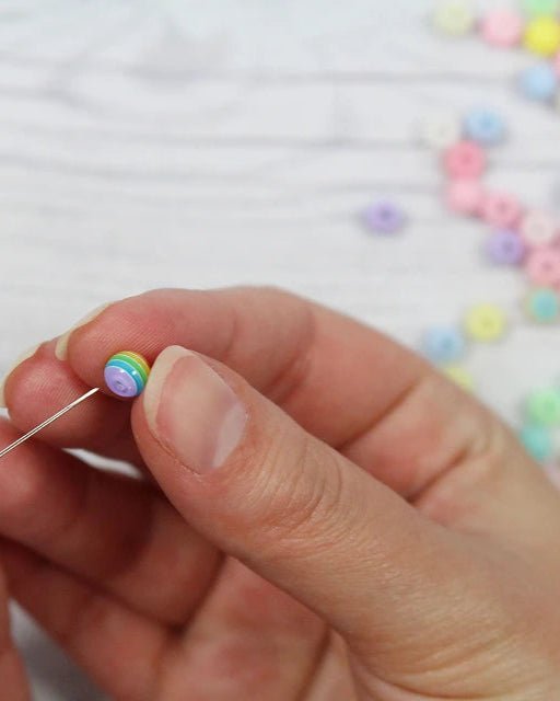 Lielas acs adata pērlīšu vēršanai |100 mm