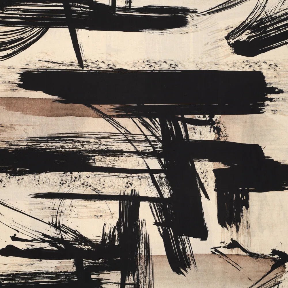 Lins ar viskozi - melni otras triepieni 120 g/m²