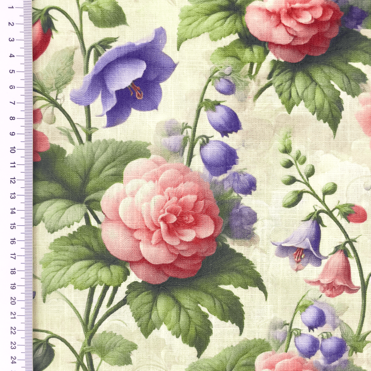 Lins ar viskozi - ziedu serenāde 200 g/m²